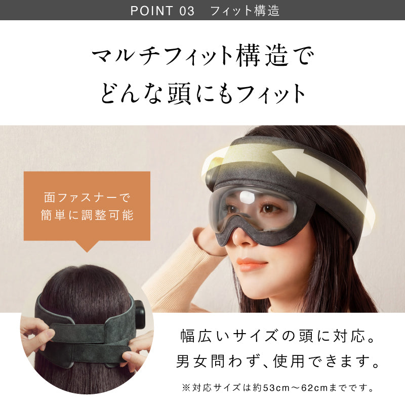NIPLUX CORILAXコリラックス コリラックス CORILAX 目元・頭マッサージャー｜眼精疲労ケア・睡眠