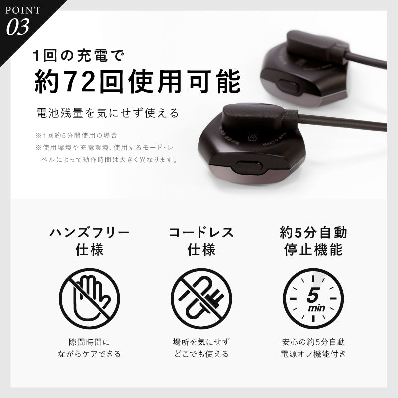 EMS EYE LIFT｜目元専用美顔器 ピタッと密着でたるみ・ハリ感ケア 母の