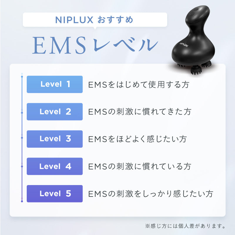 EMS HEAD SPA Pocket｜ポータブル頭皮マッサージャー EMSで手軽に