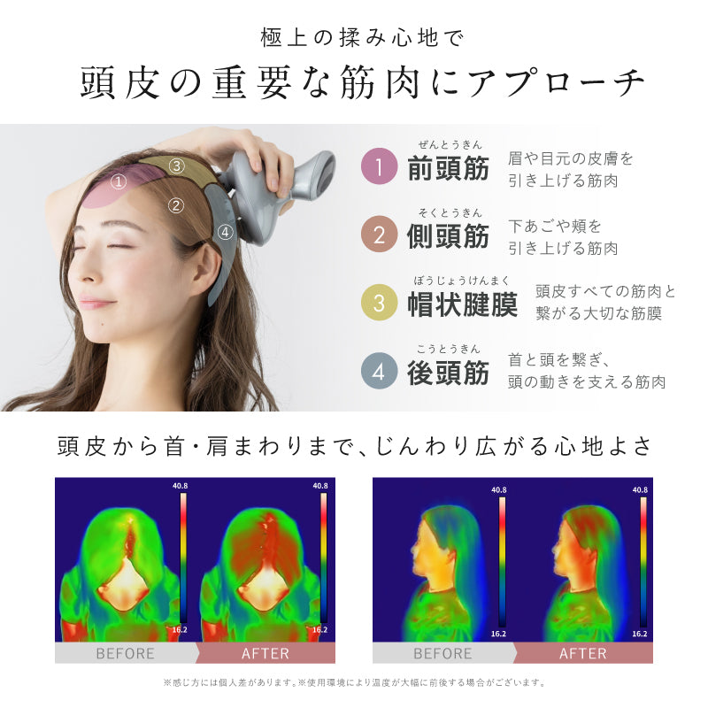 NIPLUX ヘッドリラクゼーション 360°加圧 NIPLUX CHILLMET ヘッドリラクゼーション器 - メルカリ