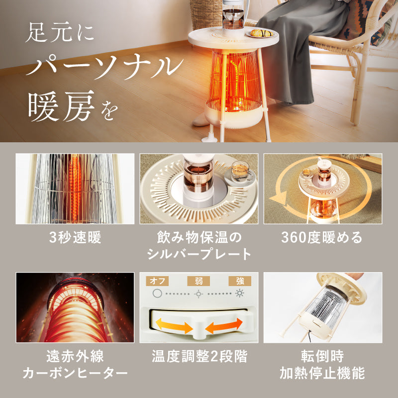 電気ヒーターNUKUREA