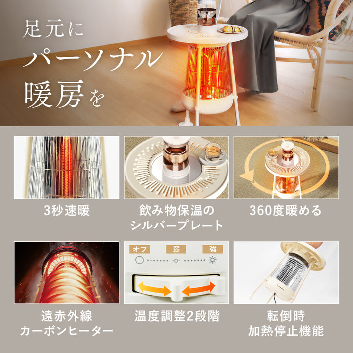 電気ヒーターNUKUREA