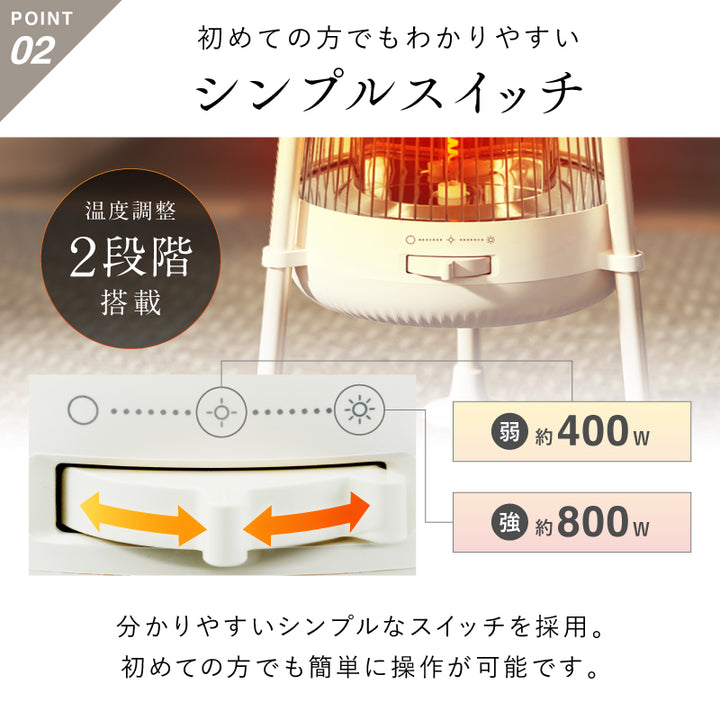 電気ヒーターNUKUREA